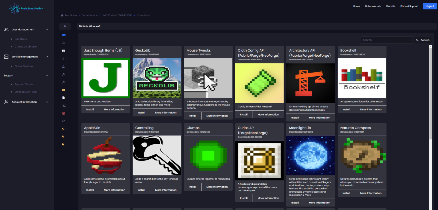 1 Click Install For Mods(For Some Games)